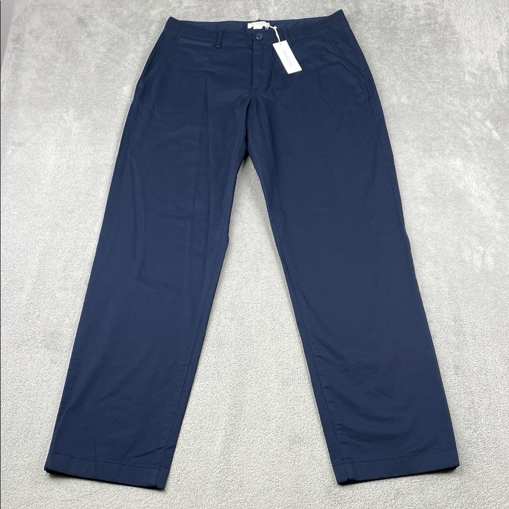 NEW Outerknown Womens 8 Navy Casual Pants
